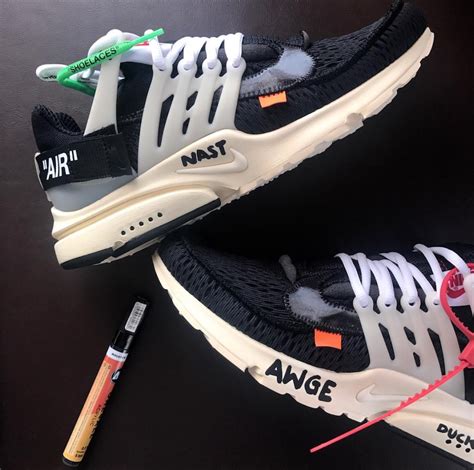 nike off white presto replica|nike presto off white price.